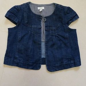 Loft denim top